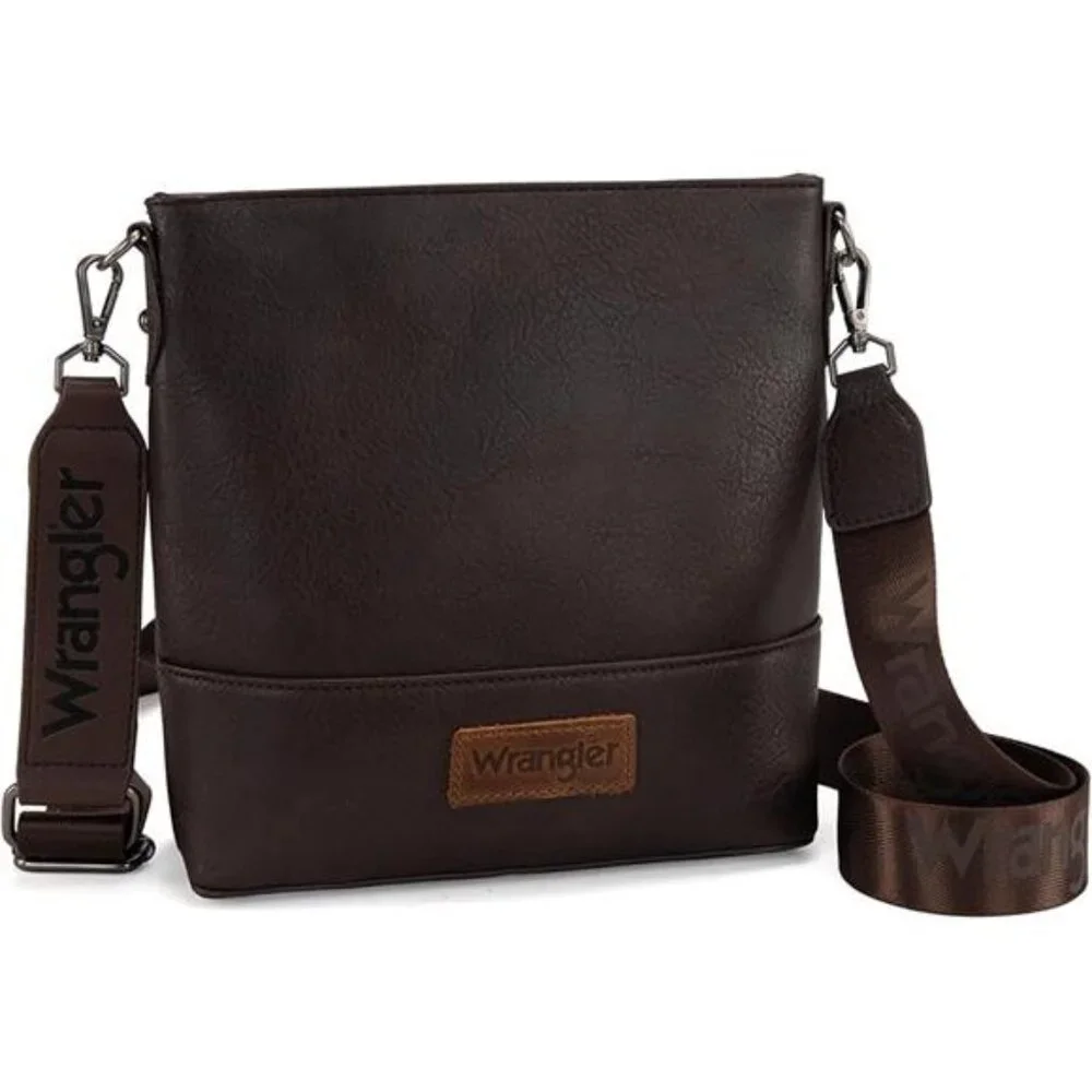 Wrangler Crossbody Purses for Women Two Tone Crossbody Bags Women Purses and - Picture 7 of 7